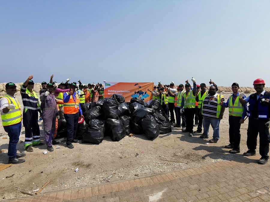 APM Terminals Bahrain gets staff out for major clean up