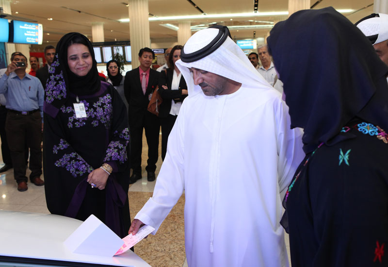PHOTOS: Sheikh Ahmed unveils Dubai Airport 'Info Zones' - Logistics ...
