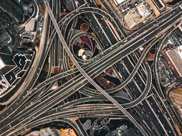 A road in Dubai.