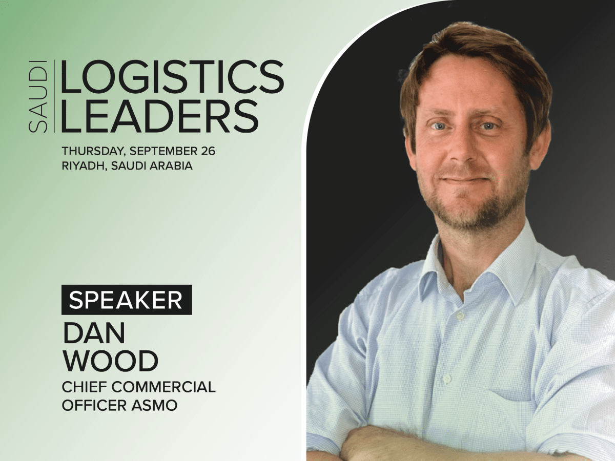 Dan Wood announced as speaker Logistics Leaders Saudi 2024