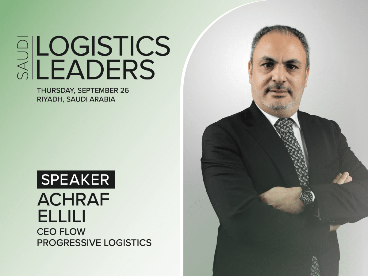 Achraf Ellili At Logistics Leaders Saudi 2024